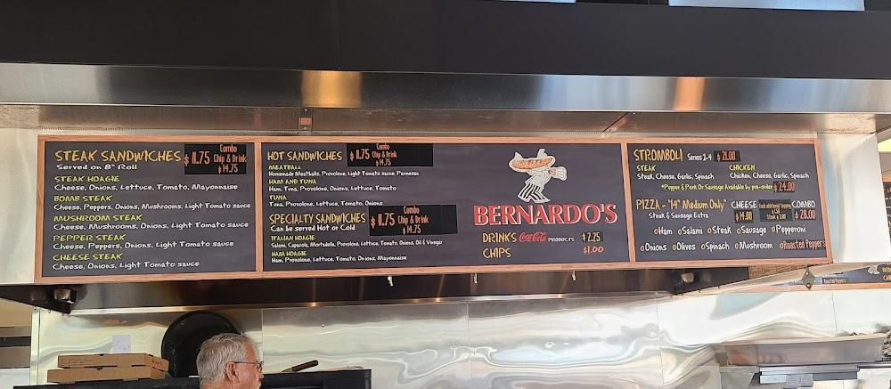 Bernardo's Foothills Menu image 4